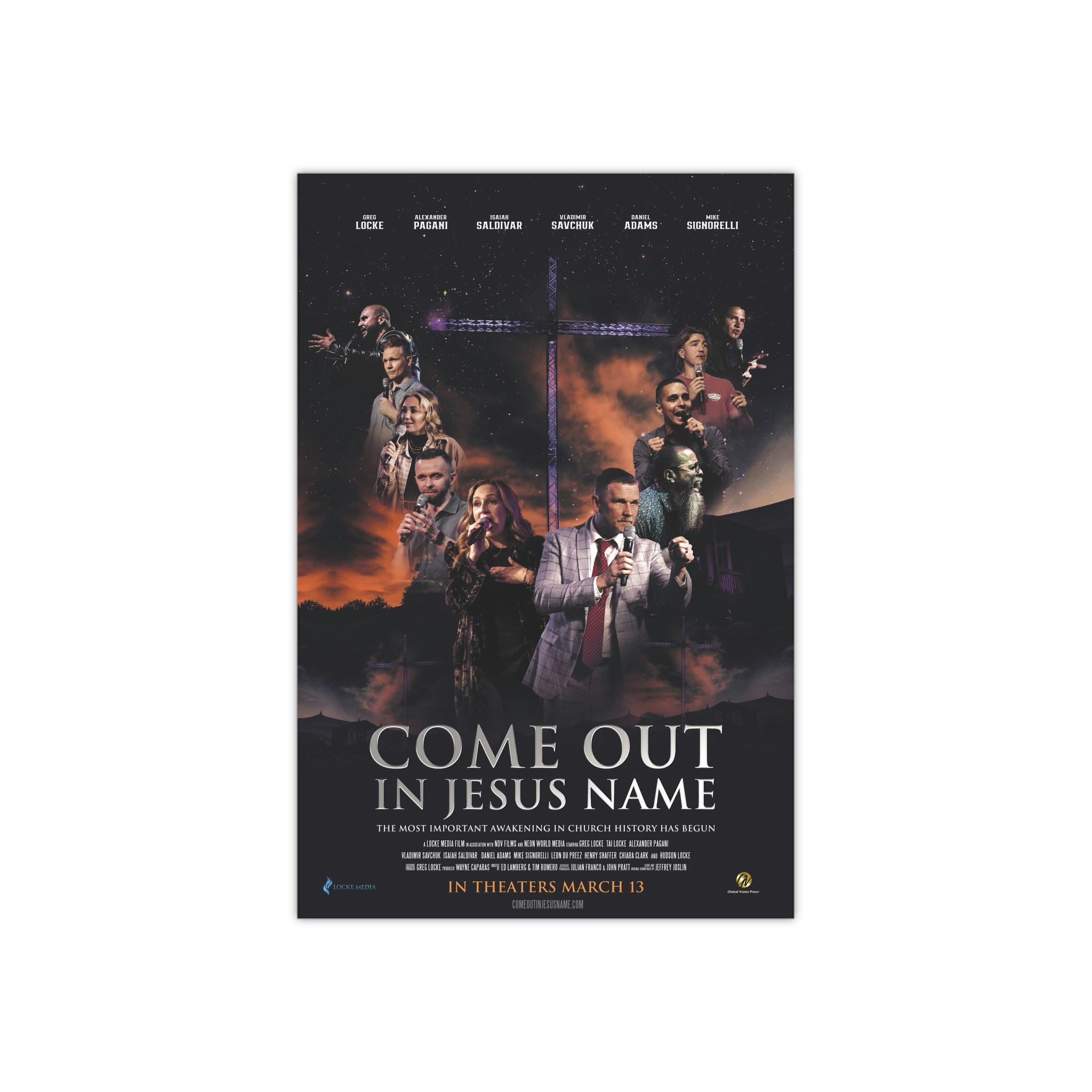 Come Out In Jesus Name Official 27×40 Movie Poster Soon